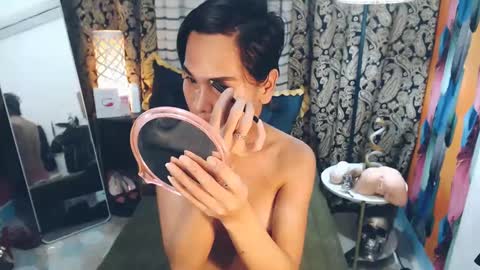 Snapshot of xqueenyasiandomcumx chatting on December 26, 2024, 11:54 am address me as QUEEN  NINA  A Little Bit  of ANGELIC FACE with a Wild Demonic Side online show from December 26, 2024, 11:54 am