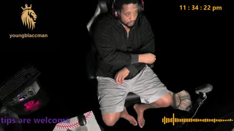 younblaccman6969 online show from January 7, 2025, 5:33 am