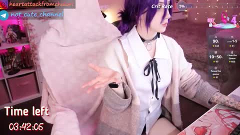 Snapshot of yourcutewaifu chatting on October 23, 2025, 7:07 am Lina Fansly    online show from October 23, 2025, 7:07 am