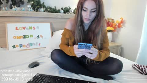 Snapshot of zaraagnes chatting on December 11, 2024, 12:23 pm Agnes online show from December 11, 2024, 12:23 pm