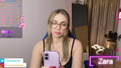 zarasplayground online show from March 22, 2026, 6:55 pm