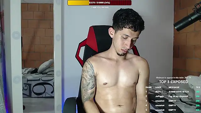 stevenSEX123 online show from April 23, 2026, 3:52 am