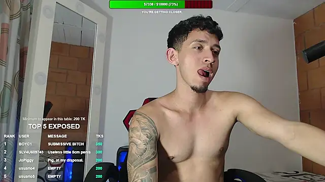 stevenSEX123 online show from June 14, 2026, 2:24 am