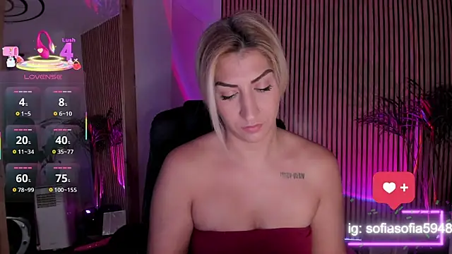 sofiah  online show from November 2, 2025, 6:16 am