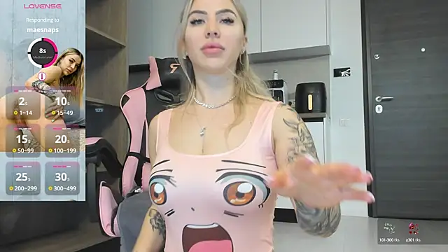 Megan Ros online show from March 7, 2025, 9:18 am