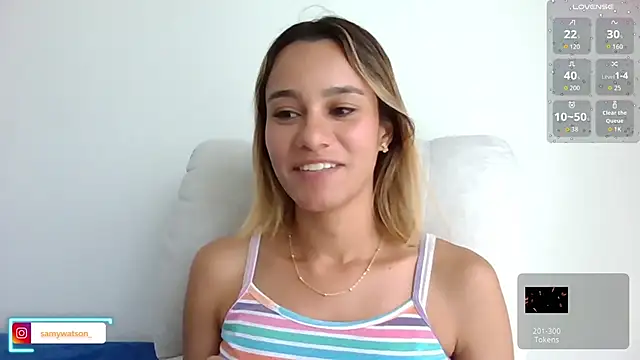 Snapshot of SamanthaWatson chatting on March 2, 2026, 10:49 pm SamanthaWatson online show from March 2, 2026, 10:49 pm
