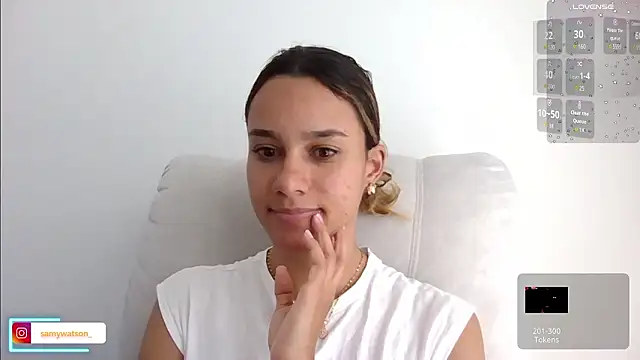 Snapshot of SamanthaWatson chatting on March 12, 2026, 2:01 pm SamanthaWatson online show from March 12, 2026, 2:01 pm