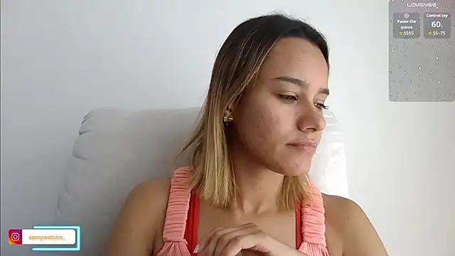 Snapshot of SamanthaWatson chatting on March 14, 2026, 3:17 pm SamanthaWatson online show from March 14, 2026, 3:17 pm