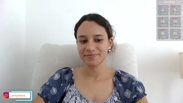 Snapshot of SamanthaWatson chatting on June 25, 2026, 8:13 pm SamanthaWatson online show from June 25, 2026, 8:13 pm
