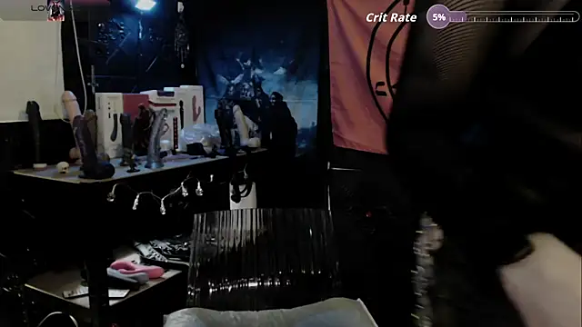 Evil Queen 666 online show from March 22, 2026, 6:39 am