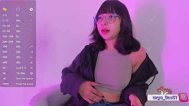 arysUwU online show from February 20, 2026, 3:03 am