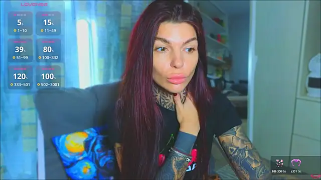 tattooedBabyy online show from May 17, 2026, 9:06 am