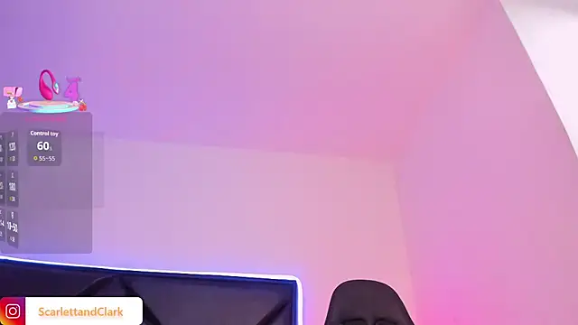 ScarlettAndClark online show from October 29, 2025, 1:19 am