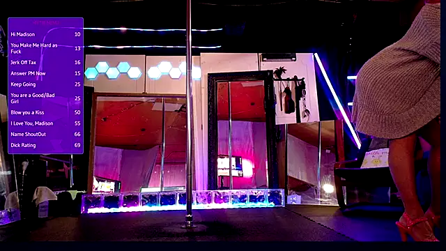 MadisonMarie online show from February 22, 2026, 7:40 am