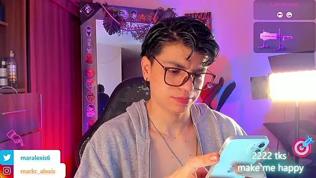 marckalexis online show from May 20, 2026, 3:40 pm