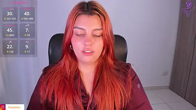 Fieryfenixx online show from February 3, 2025, 3:09 am