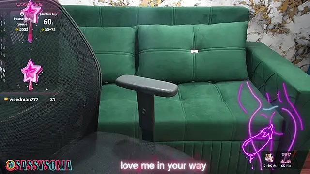 sassysonia online show from February 26, 2025, 9:42 am