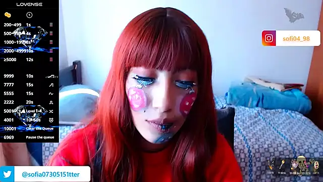 sofia rosse4 online show from November 20, 2025, 6:07 pm