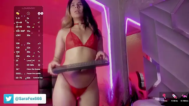 Sara Foxx1 online show from March 15, 2026, 8:48 pm