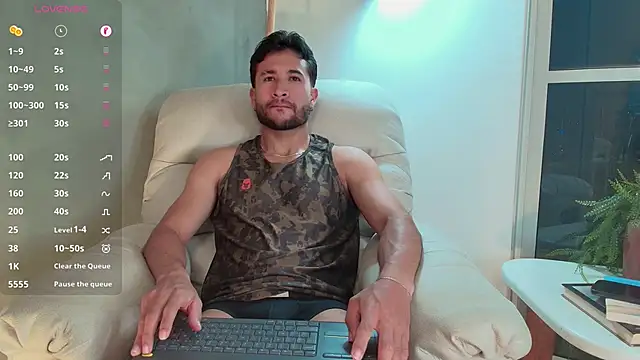 Snapshot of Valentinoford chatting on January 18, 2025, 7:59 am Valentinoford online show from January 18, 2025, 7:59 am