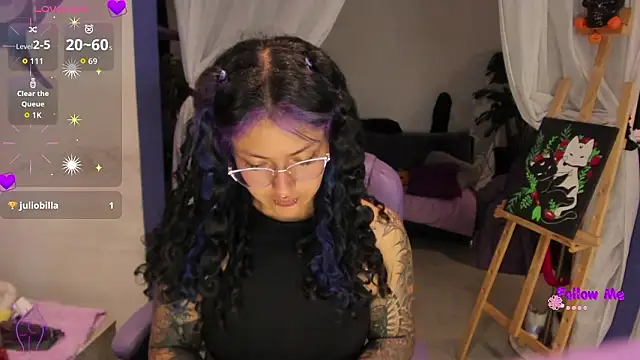 witchviolet online show from February 20, 2026, 3:25 am