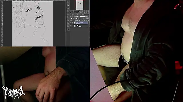 Snapshot of DrenchedArt chatting on December 2, 2024, 7:03 am DrenchedArt online show from December 2, 2024, 7:03 am