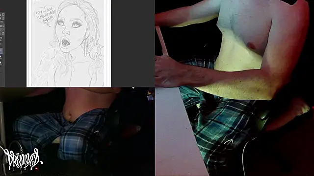 Snapshot of DrenchedArt chatting on December 11, 2024, 6:09 pm DrenchedArt online show from December 11, 2024, 6:09 pm