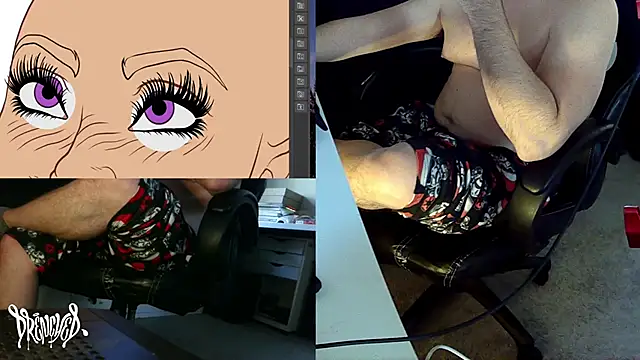 Snapshot of DrenchedArt chatting on December 19, 2024, 10:53 pm DrenchedArt online show from December 19, 2024, 10:53 pm