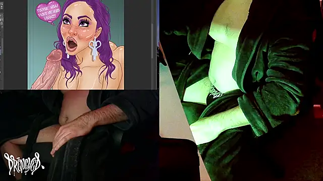 Snapshot of DrenchedArt chatting on December 24, 2024, 7:06 am DrenchedArt online show from December 24, 2024, 7:06 am