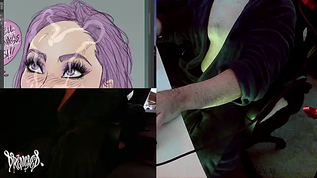 Snapshot of DrenchedArt chatting on December 27, 2024, 5:05 pm DrenchedArt online show from December 27, 2024, 5:05 pm