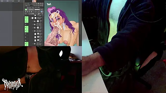 Snapshot of DrenchedArt chatting on January 21, 2025, 5:30 pm DrenchedArt online show from January 21, 2025, 5:30 pm