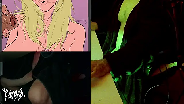 Snapshot of DrenchedArt chatting on March 1, 2025, 9:40 am DrenchedArt online show from March 1, 2025, 9:40 am