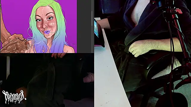 Snapshot of DrenchedArt chatting on March 7, 2025, 6:11 pm DrenchedArt online show from March 7, 2025, 6:11 pm