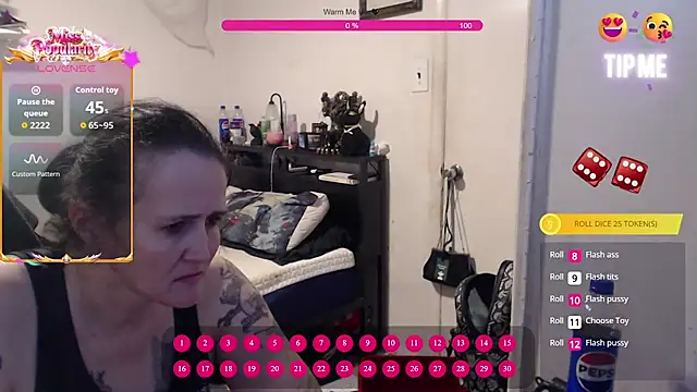 Demonicmiss online show from June 6, 2026, 10:53 am