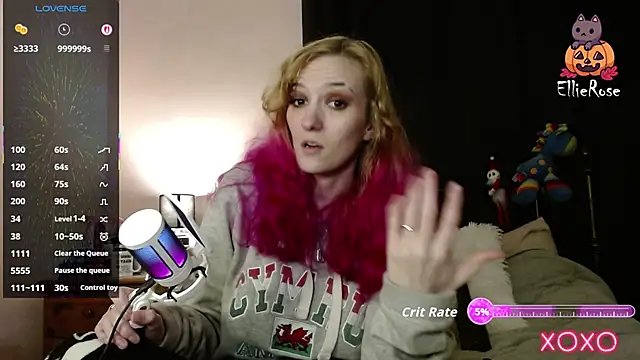 EllieeRose online show from January 11, 2026, 10:20 am