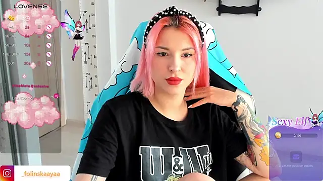 folinskayyya online show from January 24, 2025, 7:41 am