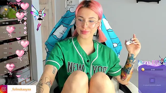 folinskayyya online show from January 30, 2025, 4:16 am