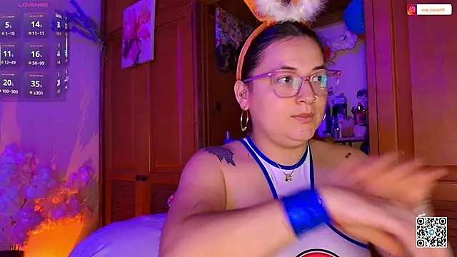 Snapshot of eva_rosse69 chatting on May 23, 2026, 12:09 pm eva rosse69 online show from May 23, 2026, 12:09 pm