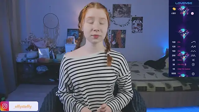 CallMeEffy1 online show from January 19, 2026, 2:10 pm