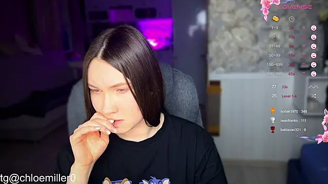 ChloeMillerMeow online show from February 4, 2025, 2:39 am