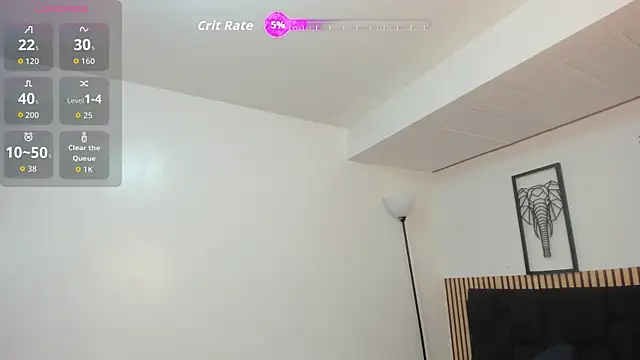 LILA ELLIOT online show from October 26, 2025, 7:42 pm