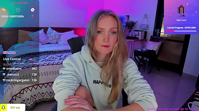 PrincessVS online show from January 20, 2025, 4:45 pm