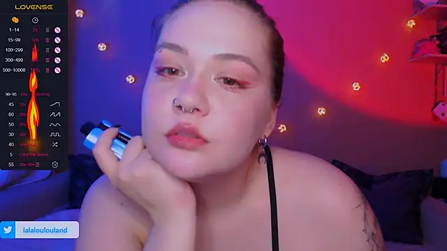 Snapshot of lala_loulou_land chatting on October 10, 2025, 5:39 am lala loulou land online show from October 10, 2025, 5:39 am