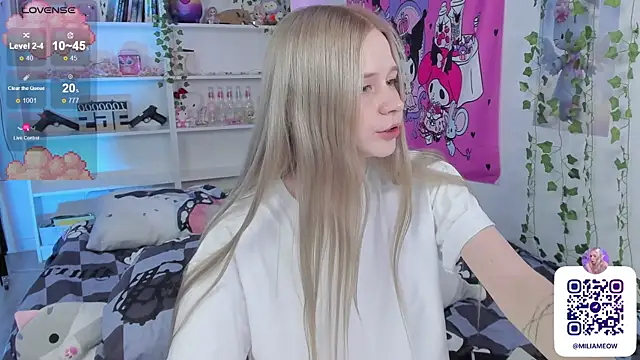 Milia Parker online show from February 4, 2025, 1:23 am