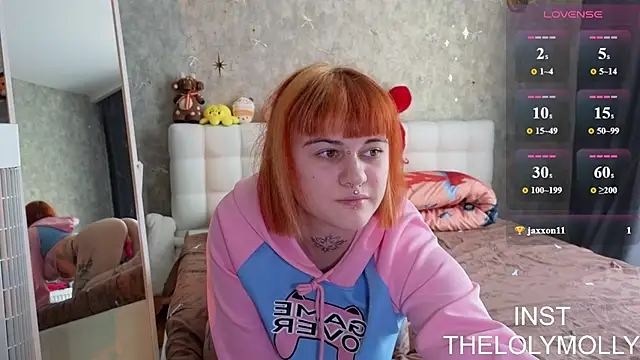 LolyMolli online show from July 28, 2026, 1:10 pm