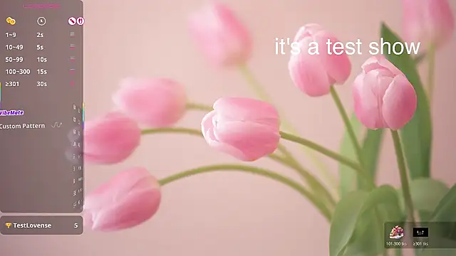 Lovensetest online show from March 16, 2026, 8:29 am