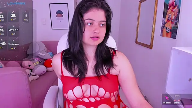 Snapshot of Stephania_18 chatting on February 6, 2025, 9:28 pm Stephania 18 online show from February 6, 2025, 9:28 pm