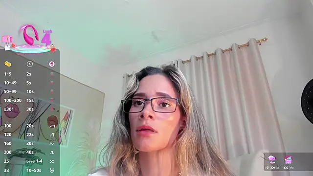 SkiinnyAna online show from March 22, 2025, 1:43 am