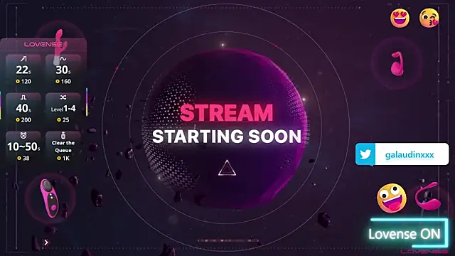 galaudin 3x  online show from October 28, 2025, 8:07 am