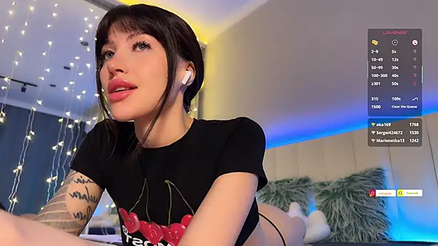 ellie miu online show from February 16, 2026, 9:22 pm